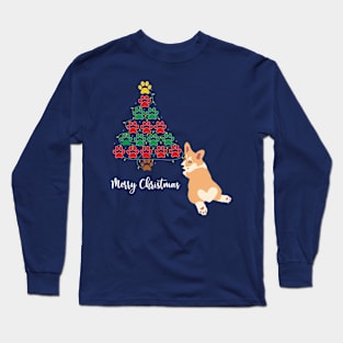 Christmas tree Dog Long Sleeve T-Shirt